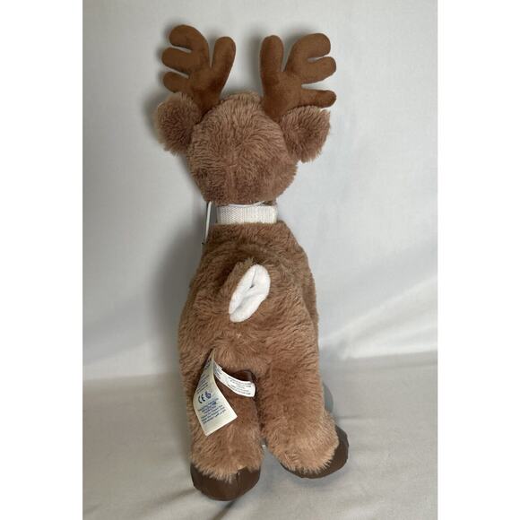 BUILD A BEAR DANCER TEAM SANTA RUDOLPH THE REINDEER 15" PLUSH STUFFED RETIRED - Picture 4 of 7